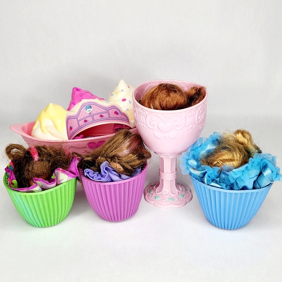 Vintage Cupcake Dolls & Accessories Toy Lot 90's Collectibles - Picture 9 of 9